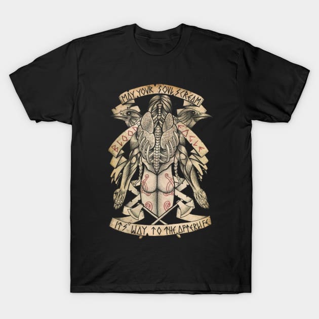 Blood Eagle T-Shirt by tenninornot